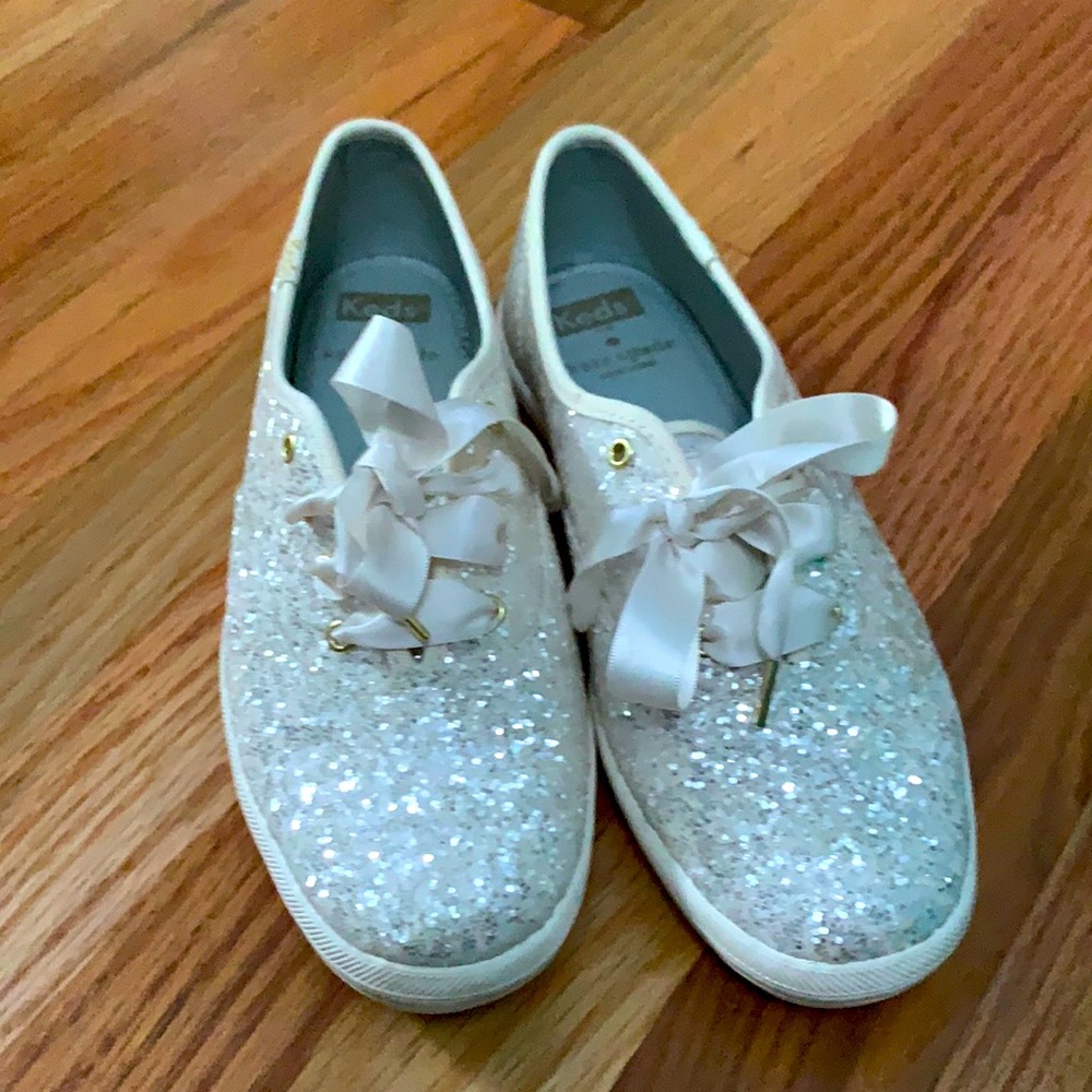 Kate Spade glitter keds